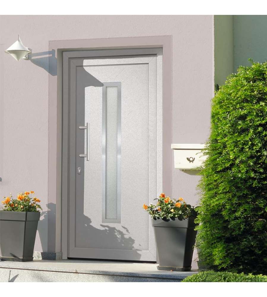 Porta di Ingresso Bianca 98x200 cm 279225