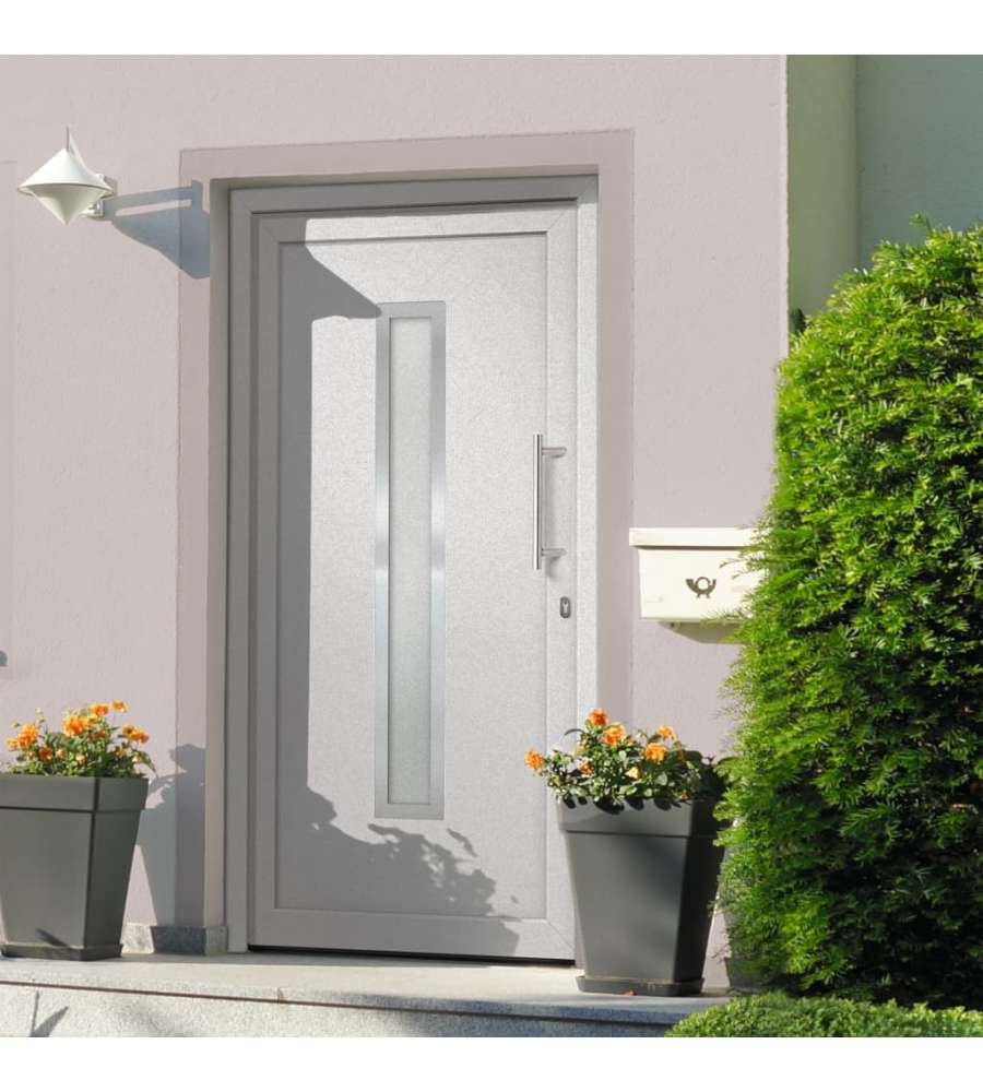 Porta di Ingresso Bianca 98x200 cm 279231
