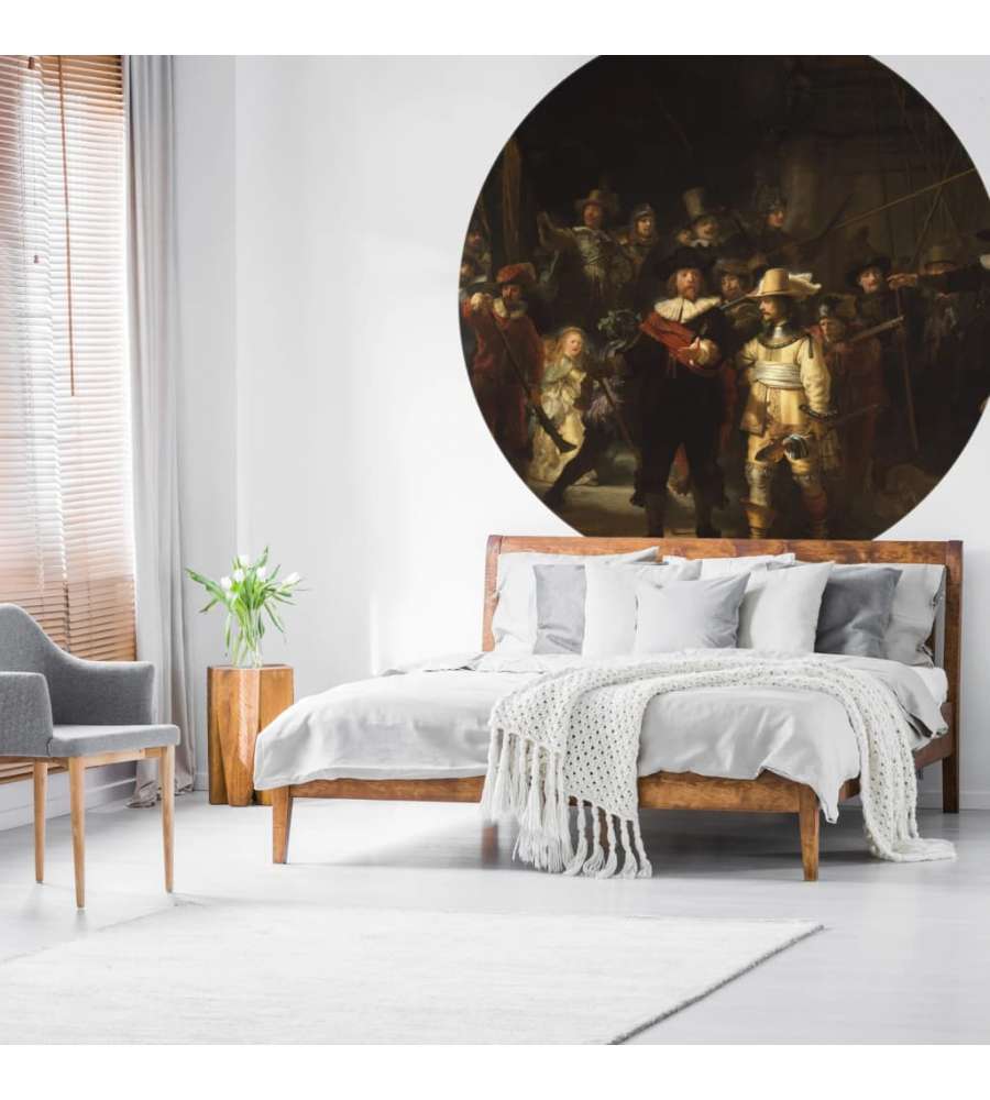 WallArt Cerchio Carta da Parati The Night Watch 190 cm
