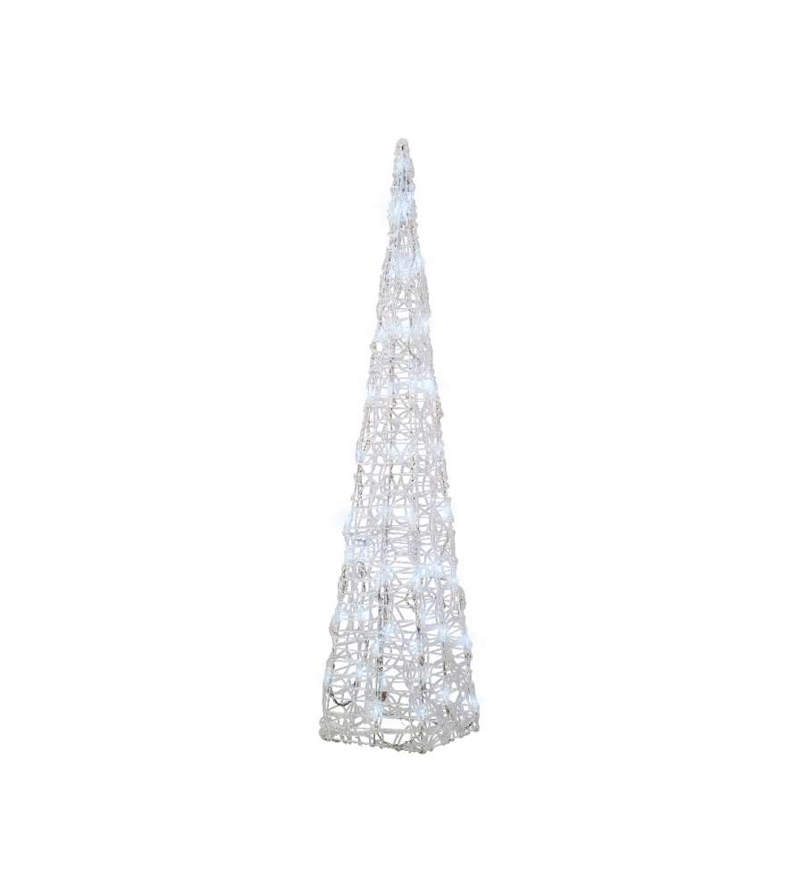 Albero di natale conico con effetti luce per esterni