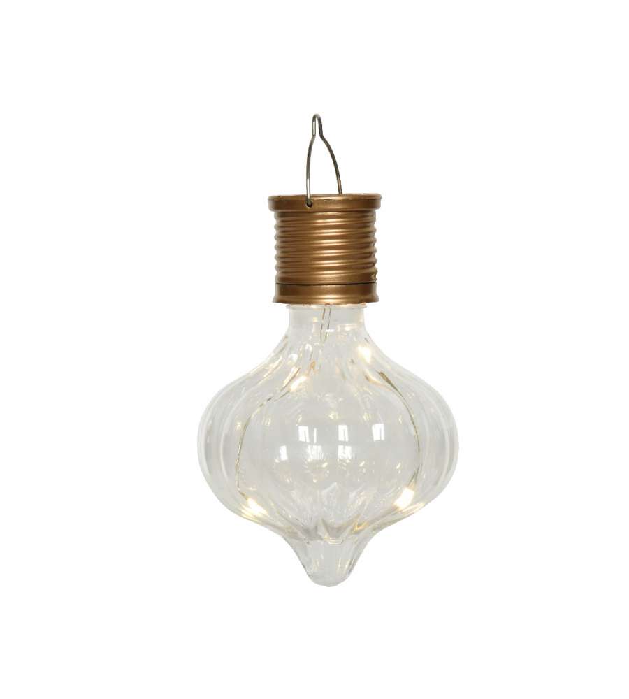 Lumineo Lampadina Solare Swing - Trasparente/Silver - 11.7 cm