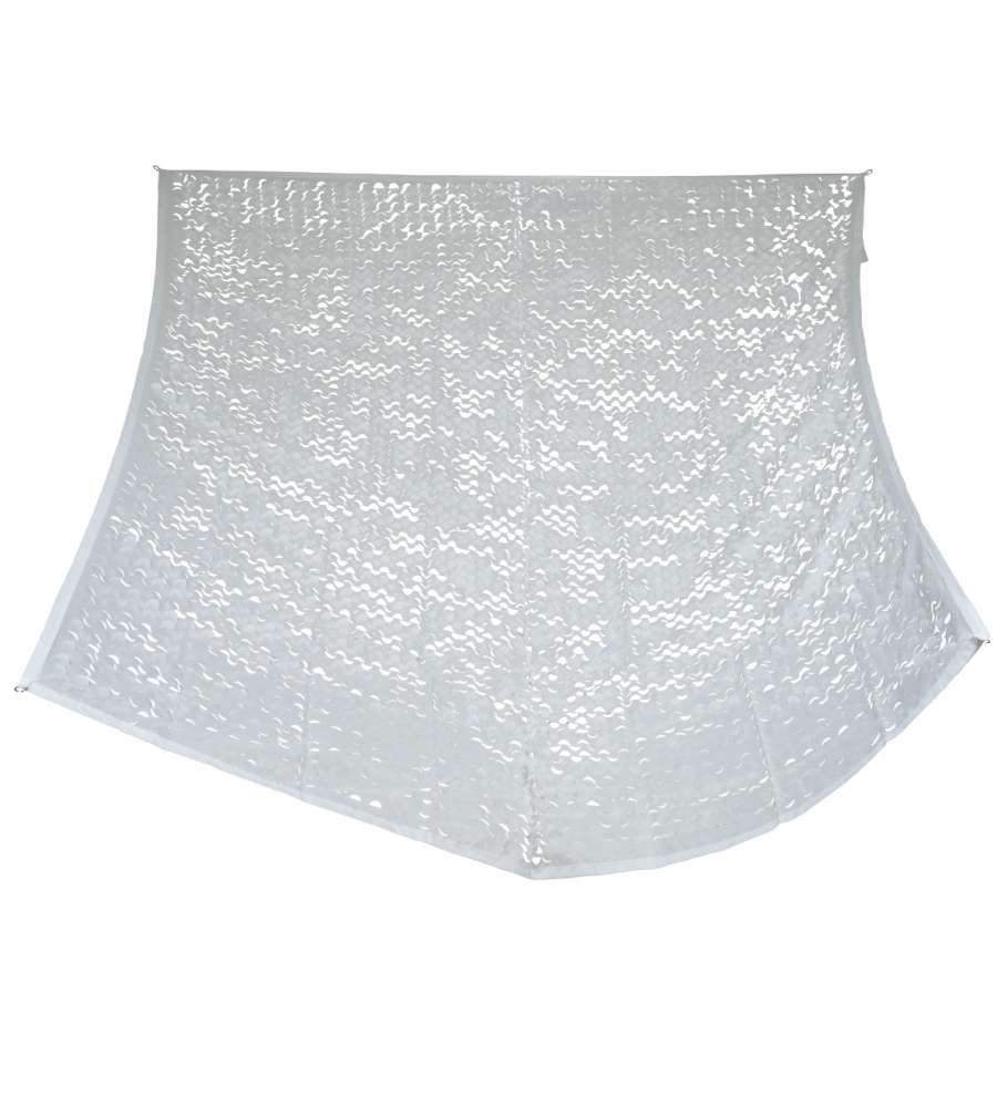 Vela Da Giaridno 3X3 Cm Col.Bianco