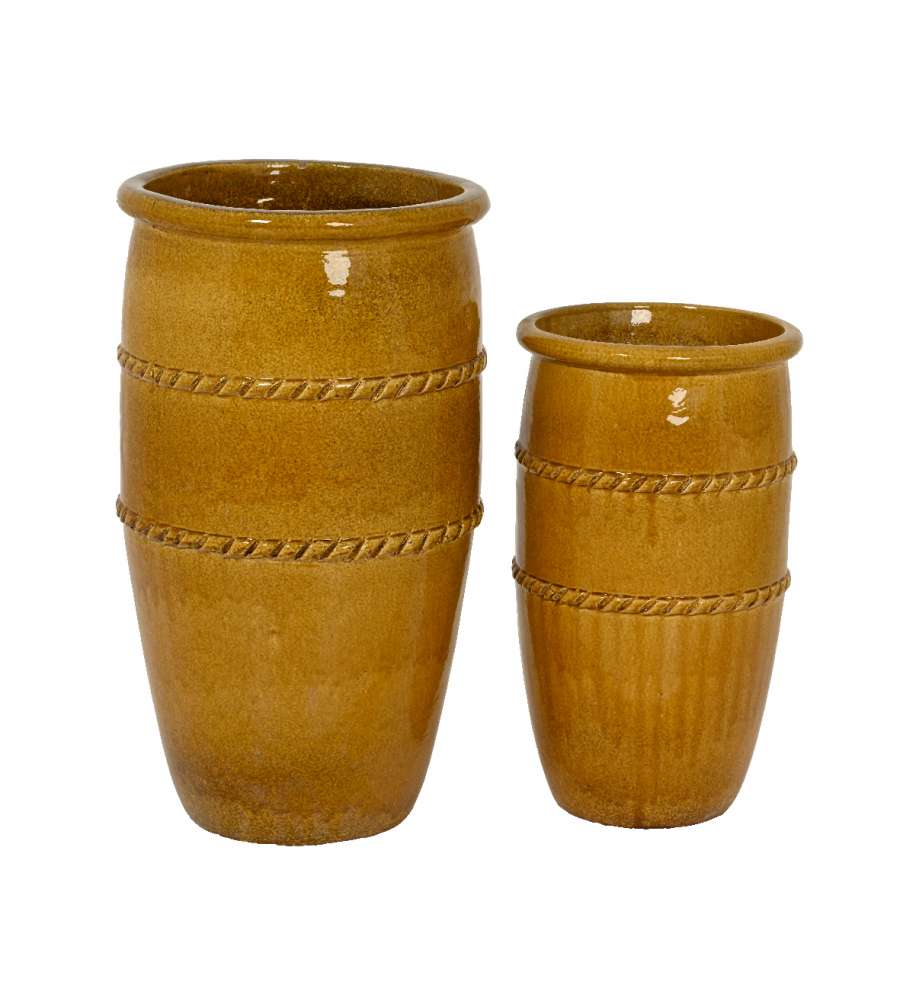 Lucia Vaso in terracotta 79cm