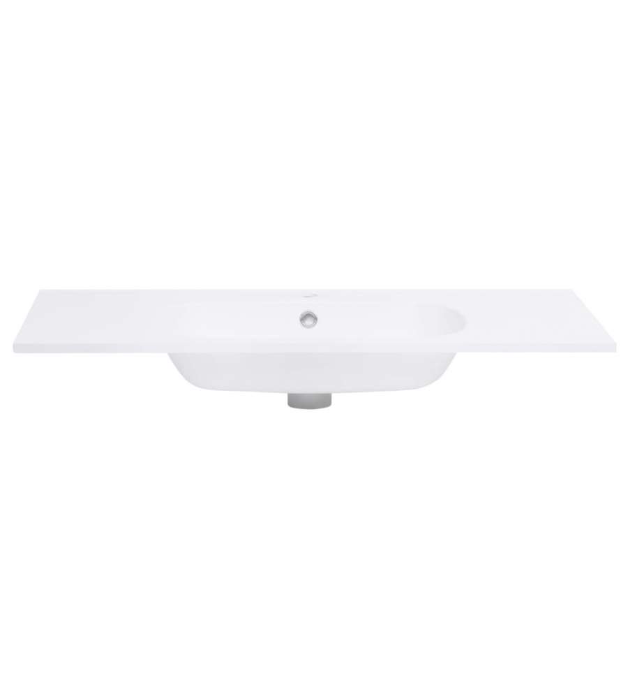 Lavabo da Incasso 605x460x105 mm in SMC Bianco