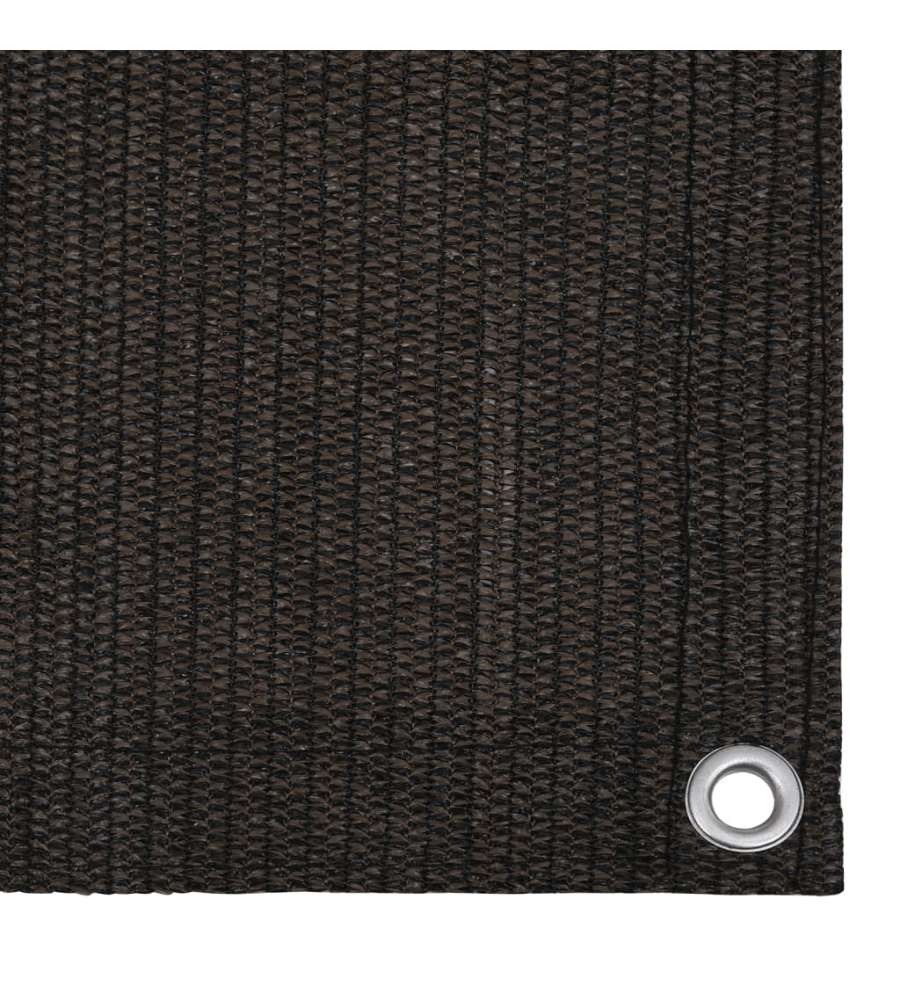 Tappeto da Tenda 200x200 cm Marrone