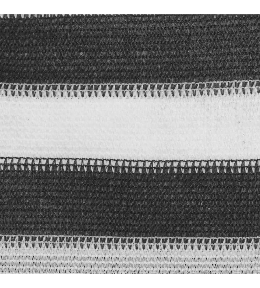 Tappeto da Tenda 200x300 cm Antracite e Bianco
