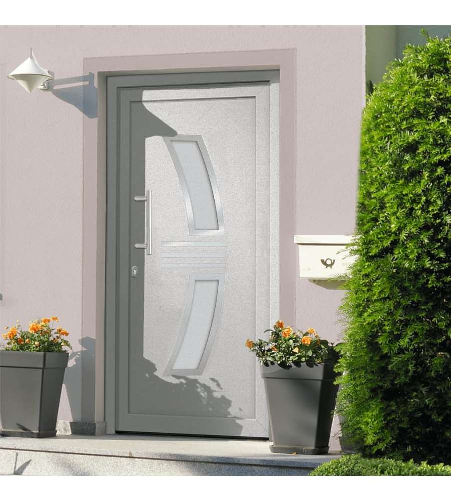 Porta di Ingresso Bianca 98x200 cm 3057561