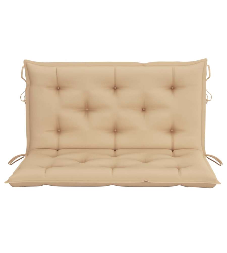 Cuscino per Dondolo Beige 100 cm in Tessuto