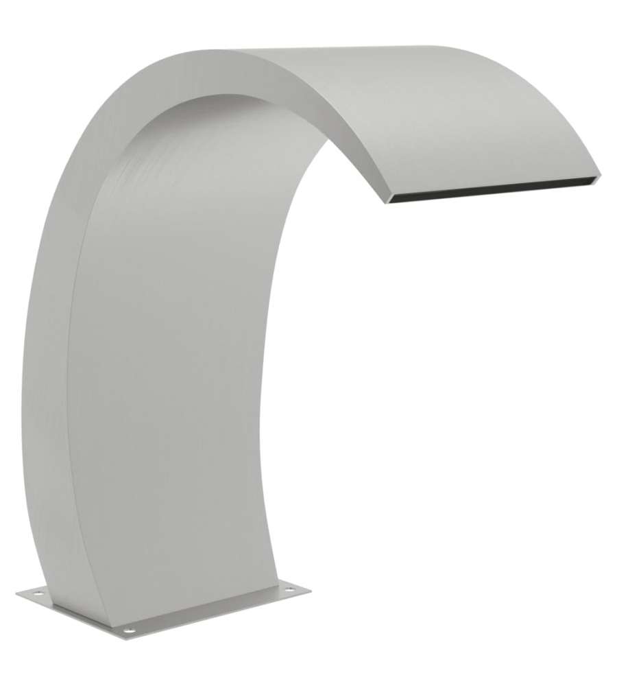 Fontana per Piscina 22x60x70 cm in Acciaio Inox 304