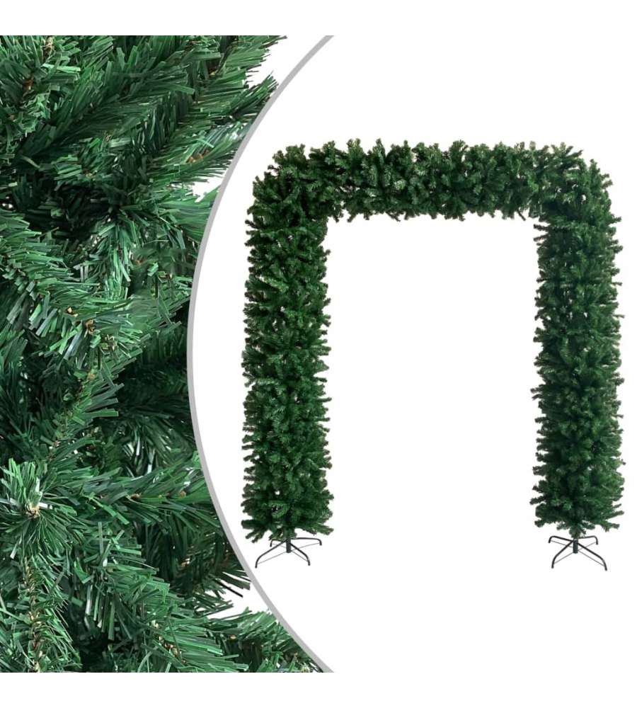 Arco ad Albero di Natale Verde 240 cm