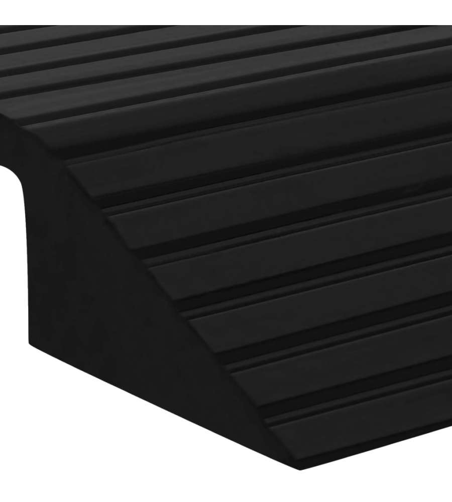 Rampe per Soglia a Ponte 3pz 49x39x7,5 cm Gomma