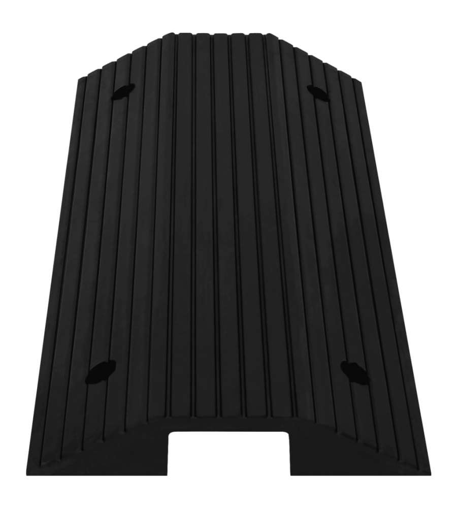 Rampe per Soglia a Ponte 2 pz 80x40x8 cm in Gomma