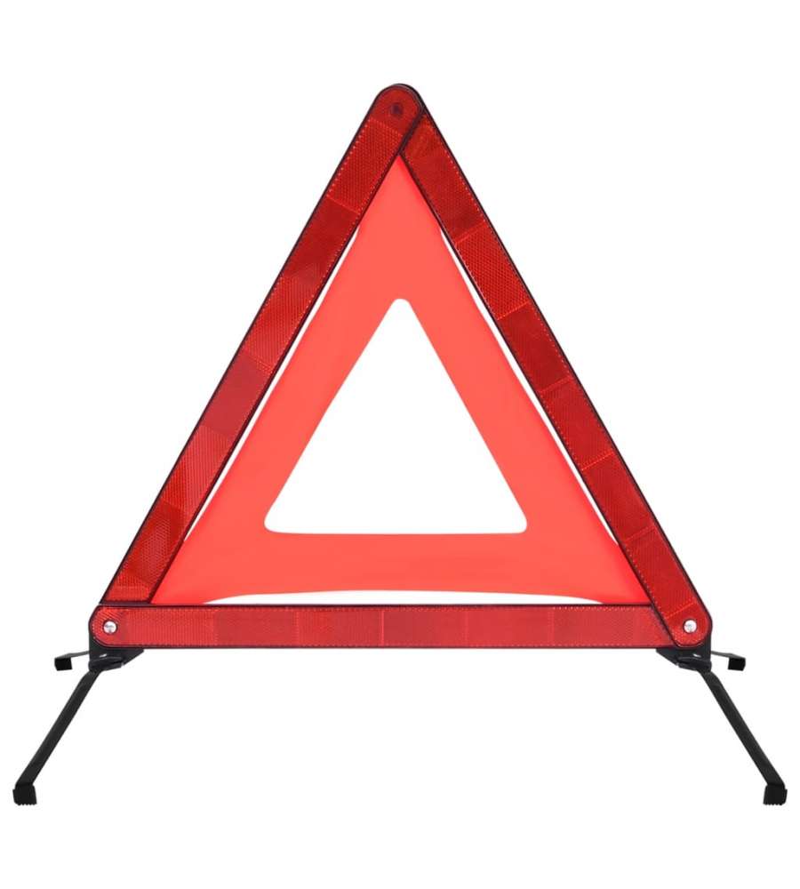 Triangoli Stradali 4pz Rosso 56,5x36,5x44,5cm