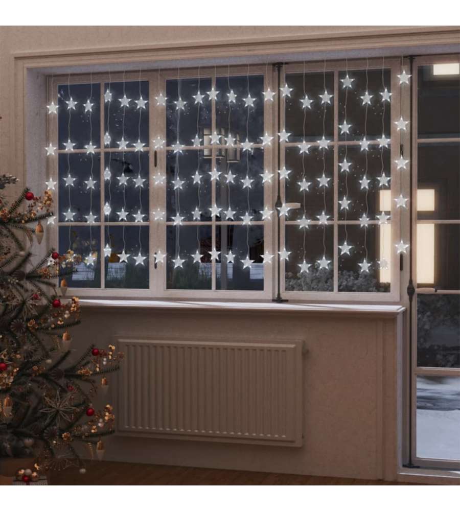 Stella di Luci Fatate a LED 500 LED Bianco Freddo 8 Funzioni