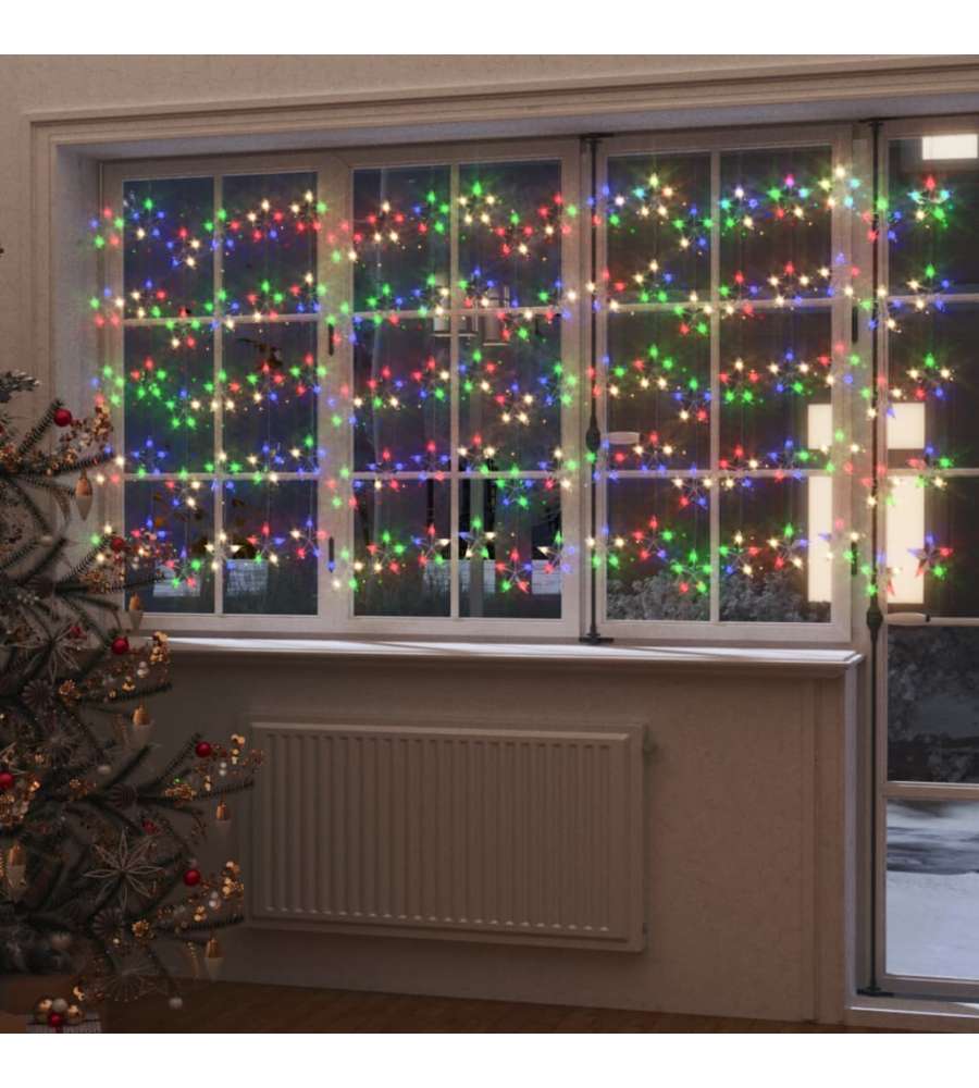 Stella di Luci Fatate a LED 500 LED Multicolore 8 Funzioni