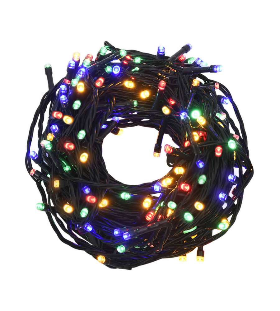Stringa di Luci 400 LED Multicolore 40 m 8 Effetti Luce
