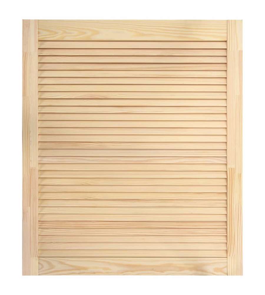 Anta a Lamelle in Legno Massello di Pino 61,5x49,4 cm
