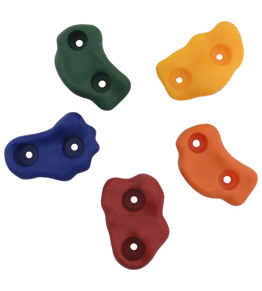 Prese da Arrampicata con Fune 50 pz Multicolore