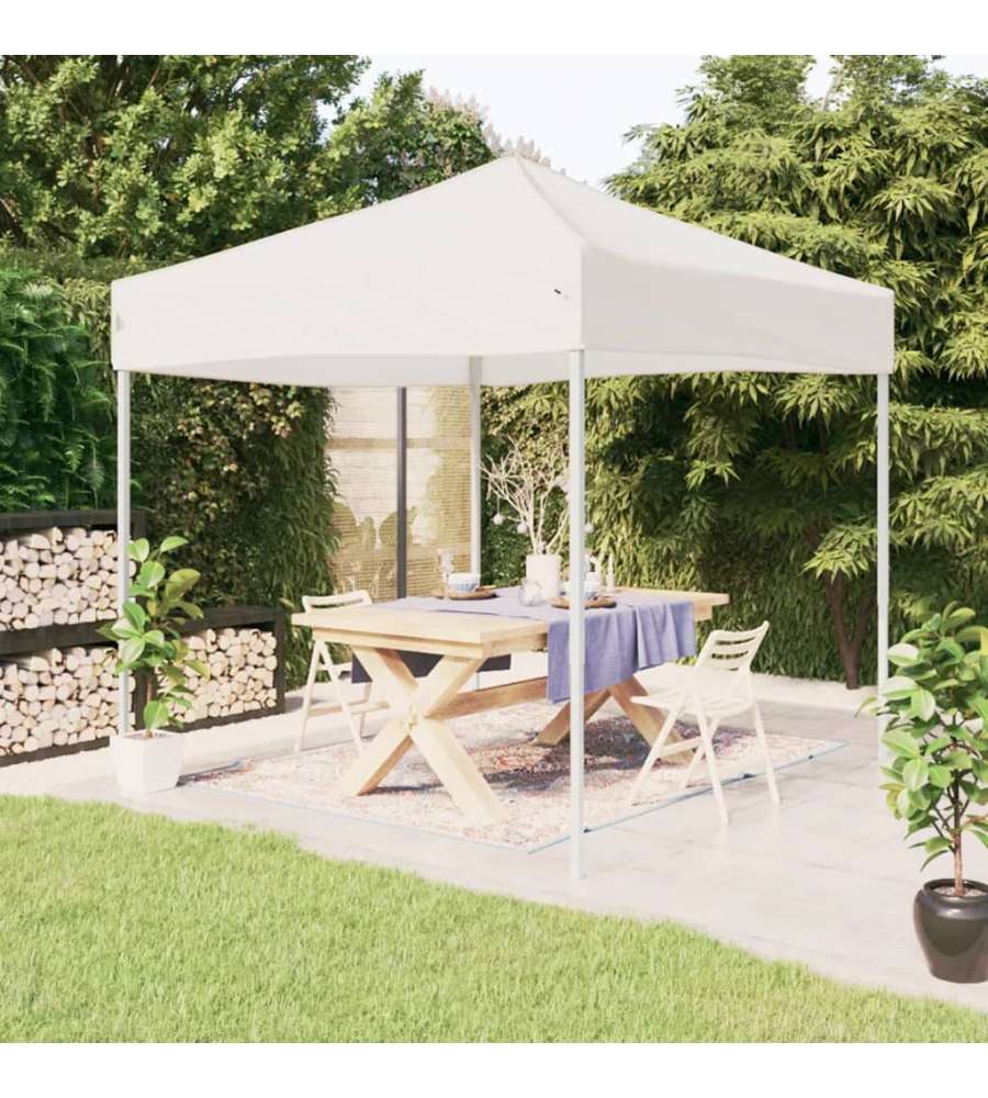 Tenda per Feste Pieghevole Bianca 3x3 m