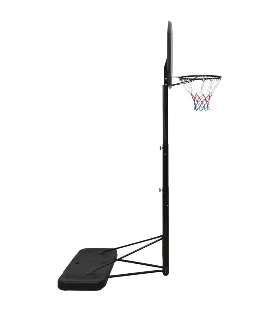 Supporto per Pallacanestro Nero 258-363 cm Polietilene