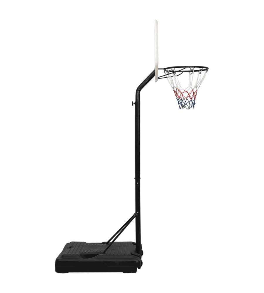 Supporto per Pallacanestro Bianco 237-307 cm Polietilene