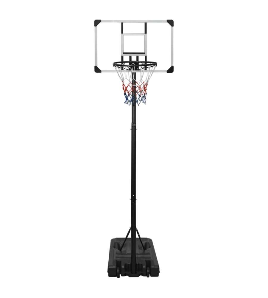 Supporto per Pallacanestro Trasparente 235-305 cm Policarbonato