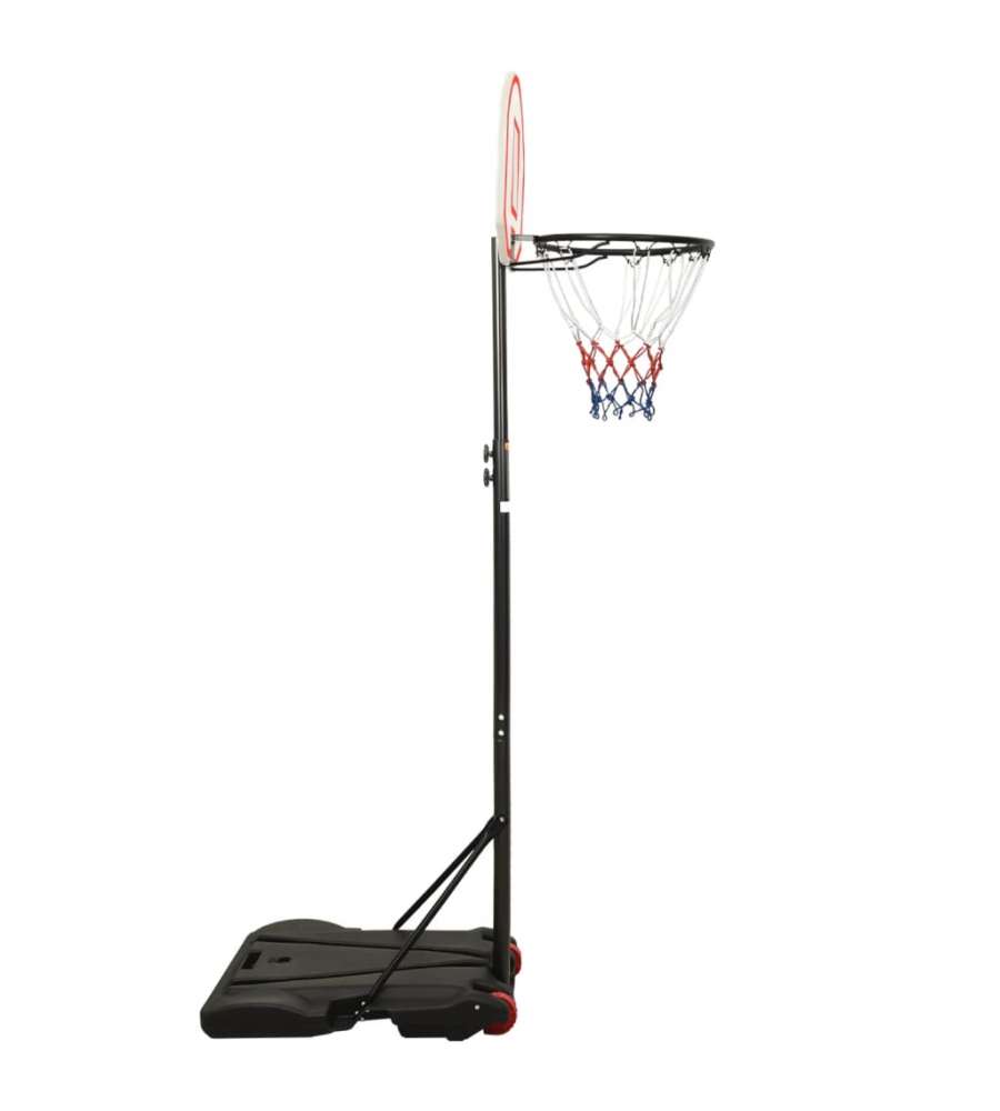 Supporto per Pallacanestro Bianco 216-250 cm Polietilene