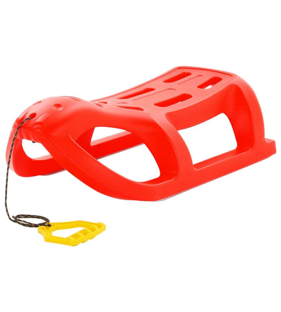 Slittino Rosso 80x39,5x25,5 cm in Polipropilene