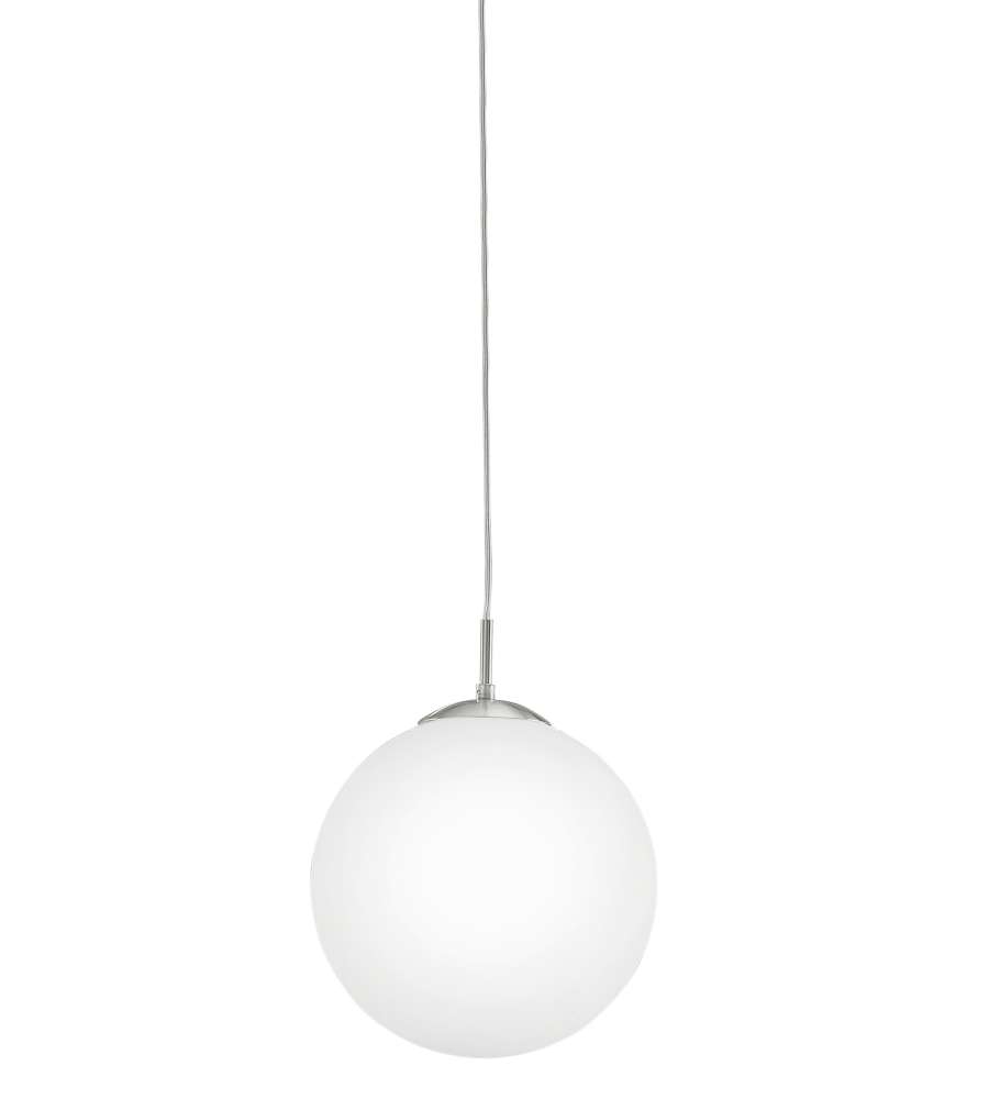 Eglo Lampada a Sospensione Rondo - Bianco Opalizzato - 30 cm