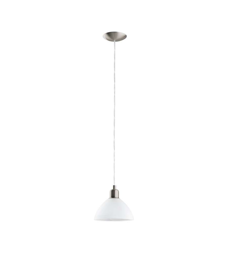 Eglo Lampada a Sospensione Brenda - Nickel Opaco - 1100mm
