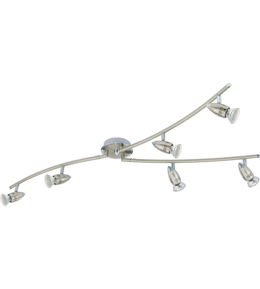 Faretto LED Magnum da soffitto 6x2,8W