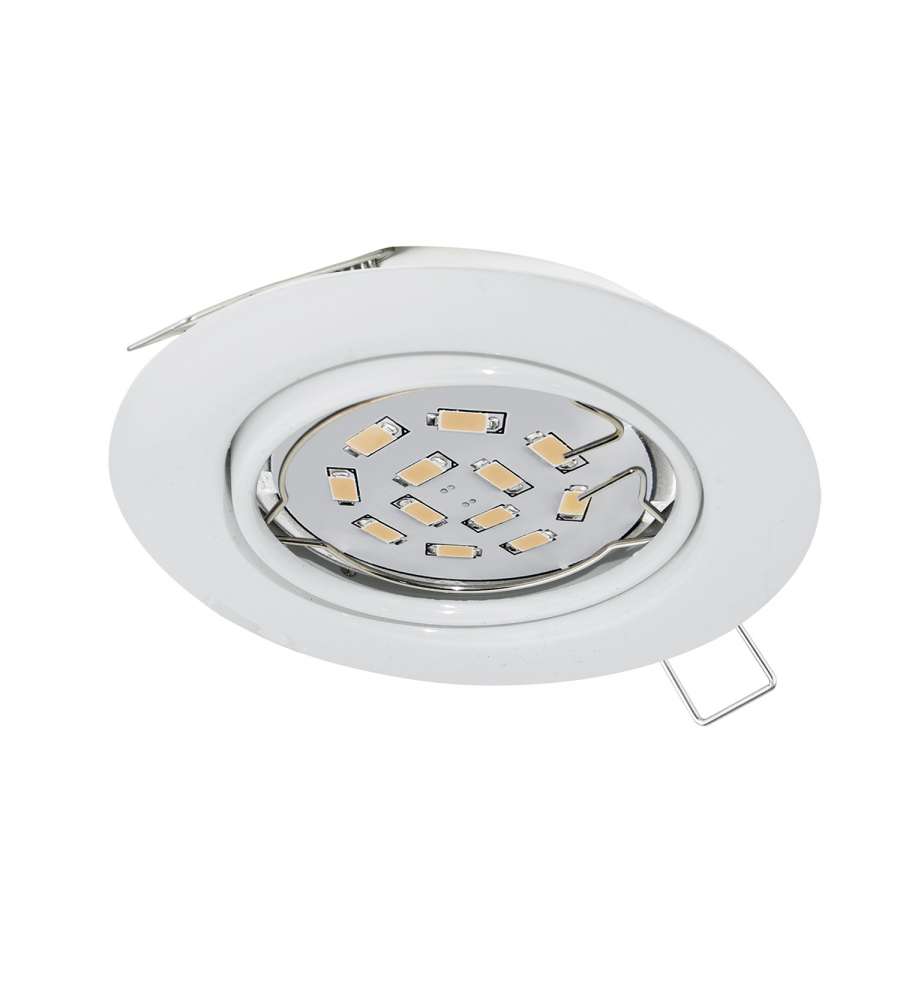 Eglo Faretto da Incasso Peneto - Bianco -  87 mm