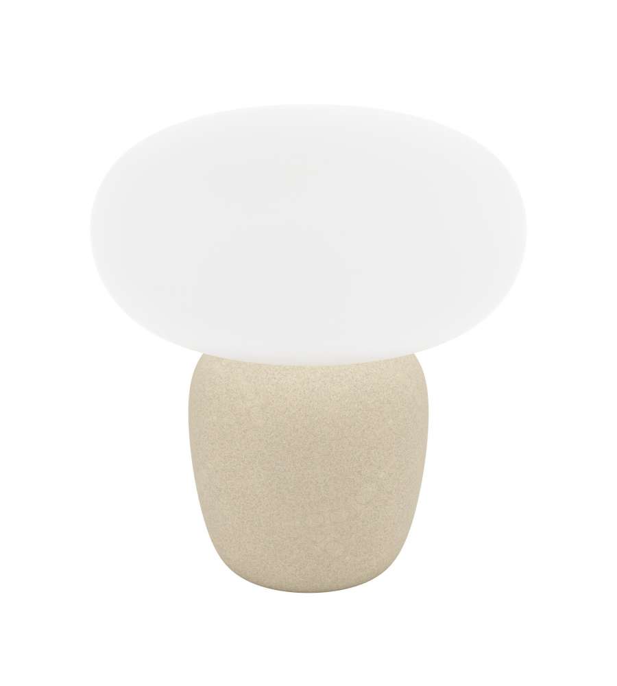 Lampada da tavolo Cahuama Bianca E27 40W
