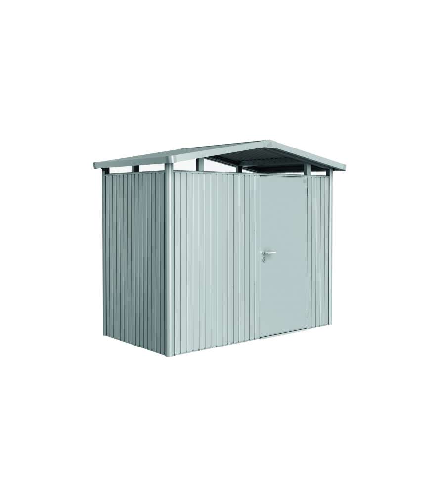 Casetta Panorama Misura P1 argento metallizzato con porta standard