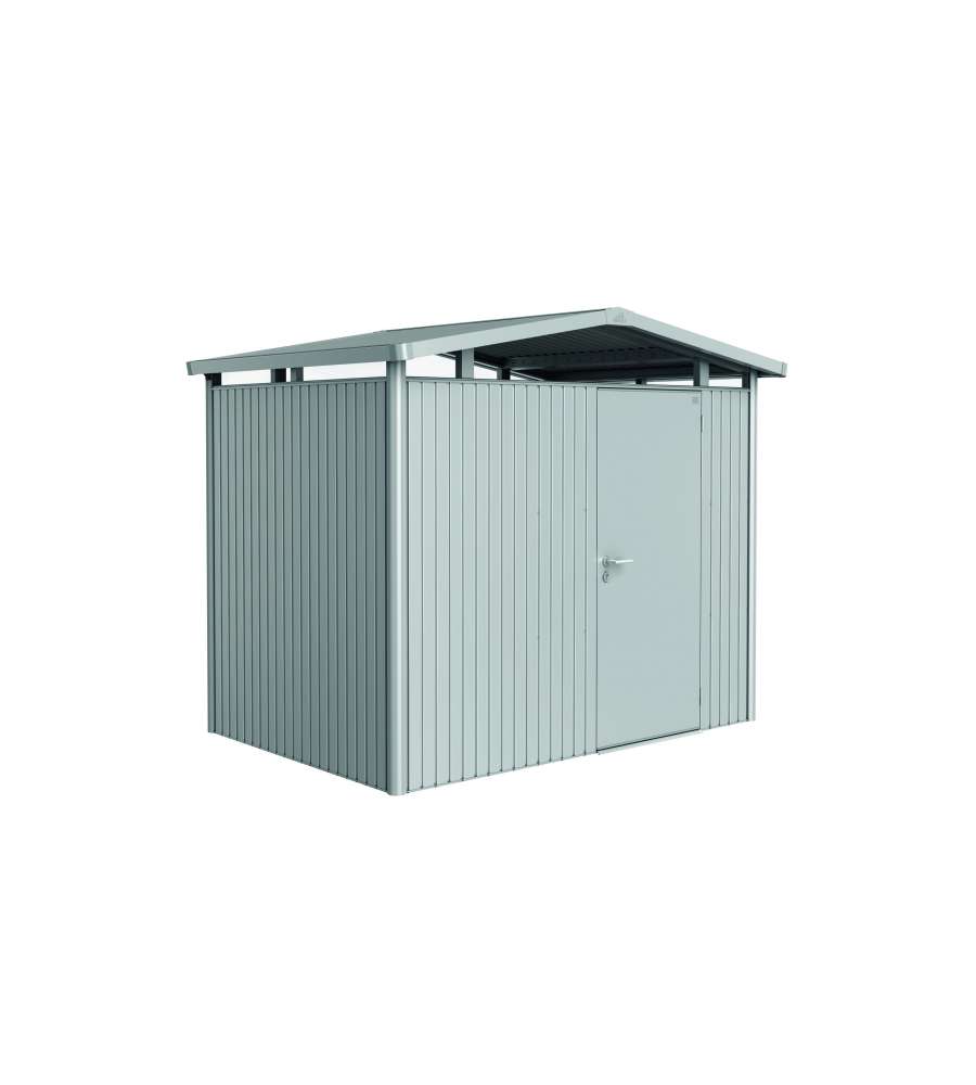 Casetta Panorama Misura P2 argento metallizzato con porta standard