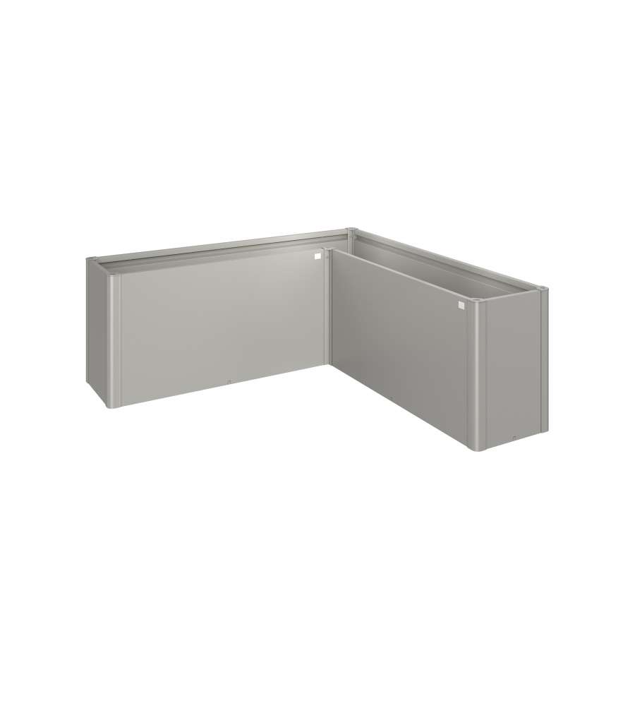 Fioriera Belvedere MAXI Gr. L200 grigio quarzo metallizzato