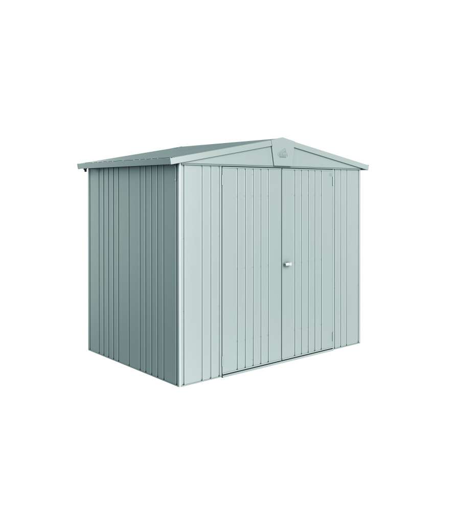 Biohort Casetta da Giardino Europa 3 - Argento Metallizzato 203x156 cm