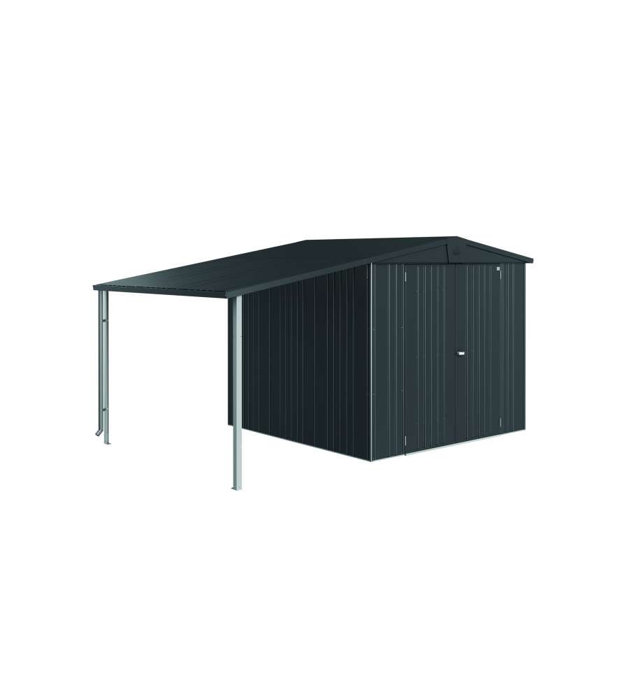 Biohort Tetto Laterale Europa - Grigio Scuro Metallizzato 228x150 cm