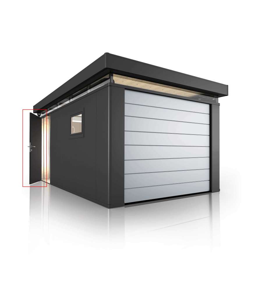 Porta aggiuntiva CN sinistra grigio scuro metallizzato