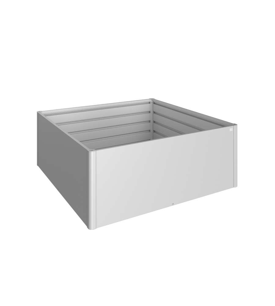Aiuola rialzata Gr. 2x2 argento metallizzato