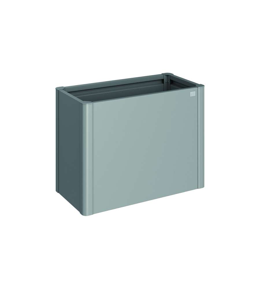 Aiuola rialzata Misura 1x0,5 grigio quarzo metallizzato