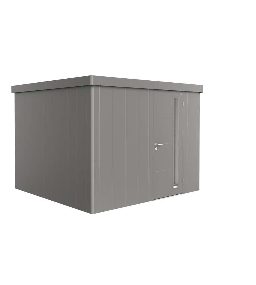 Casetta Neo 3C porta standard, grigio quarzo metallizzato