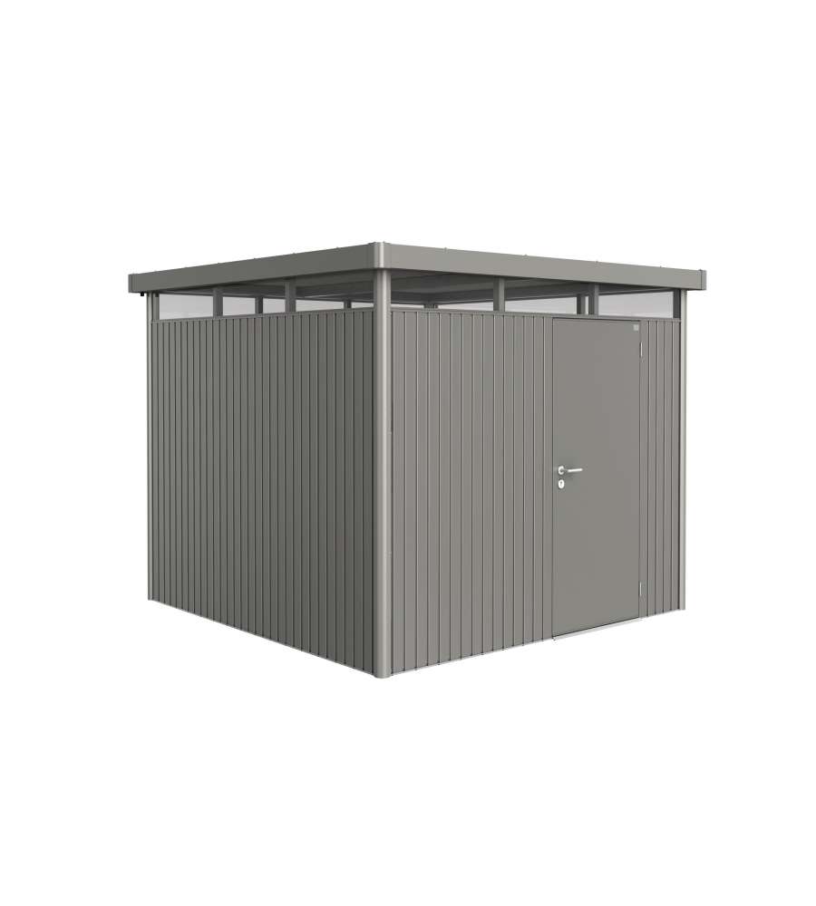 Casetta HighLine Misura H4 grigio quarzo metallizzato, porta standard