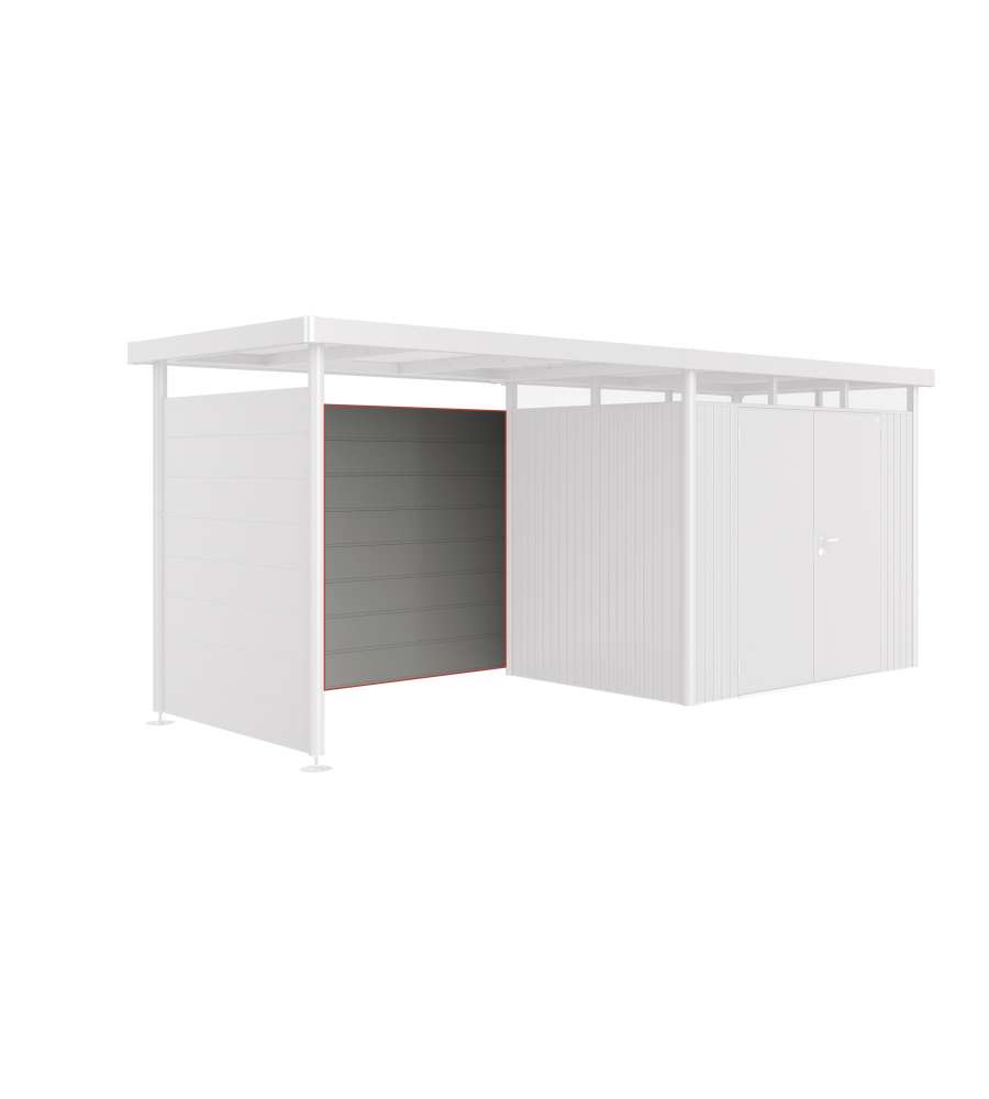 Parete posteriore per tetto laterale casetta HighLine H2-H5 grigio quarzo metallizzato