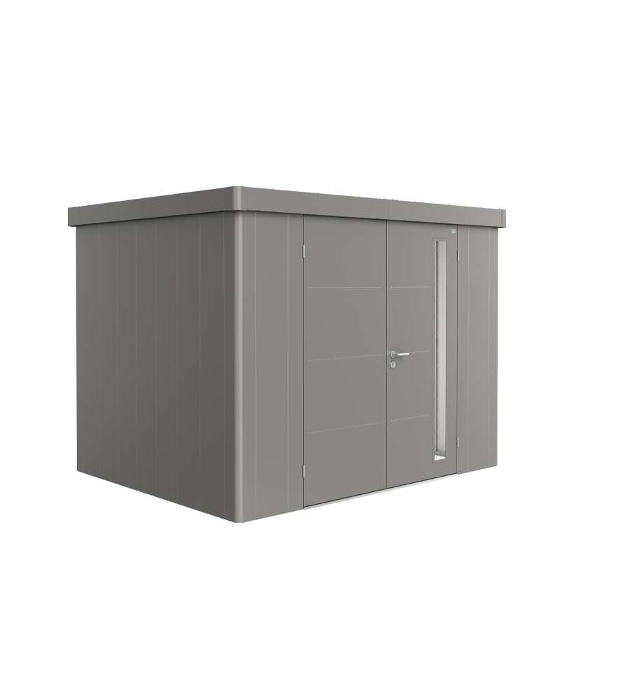 Casetta Neo 2C doppia porta, grigio quarzo metallizzato