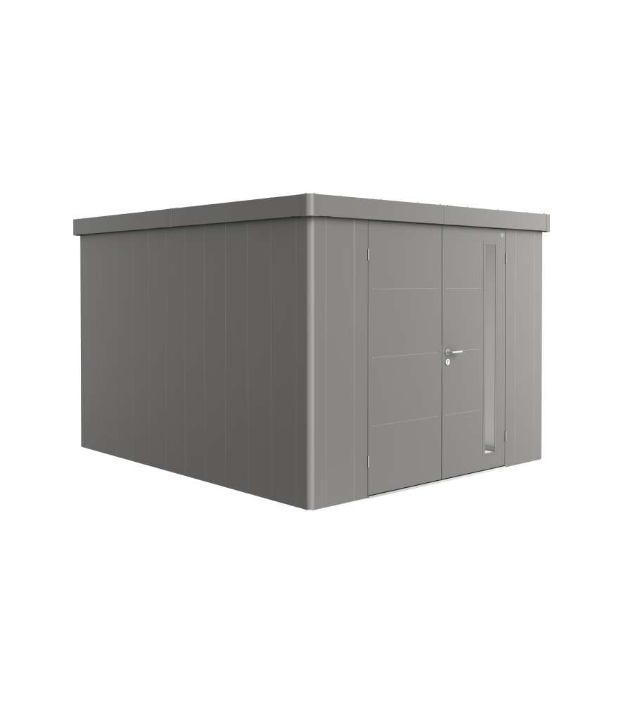 Casetta Neo 4C doppia porta, grigio quarzo metallizzato