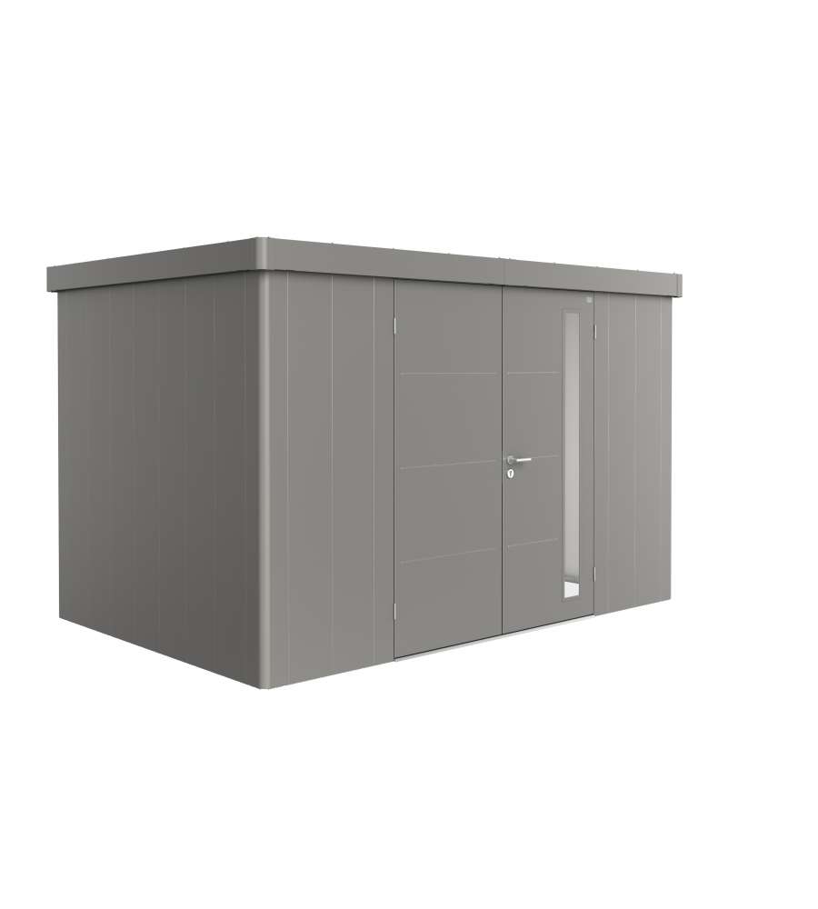 Casetta Neo 2D doppia porta, grigio quarzo metallizzato