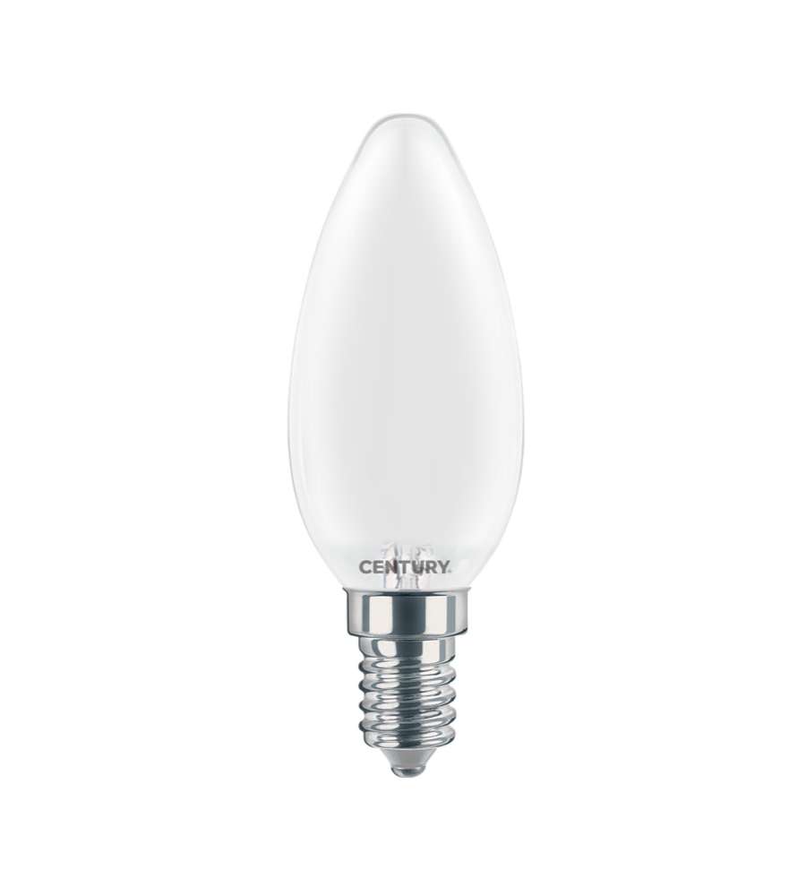 Lampadina LED Incanto Saten Candela dimmerabile 6W E14 4000K 806Lm