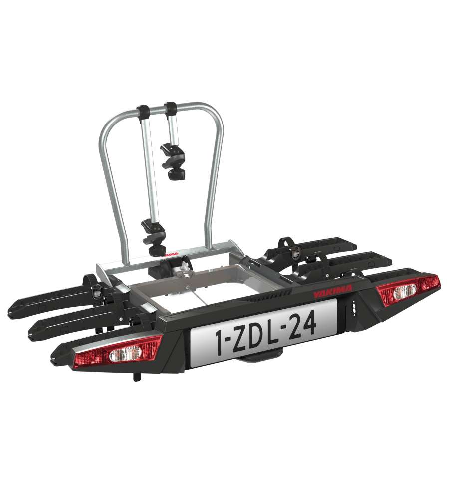 Foldclick, Portabiciclette Per Gancio Traino - 3 Bici