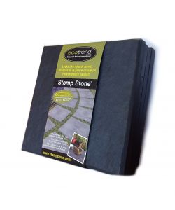Piastrelle Ecologiche Stomp Stone - Nero/Grigio - 30x30 cm